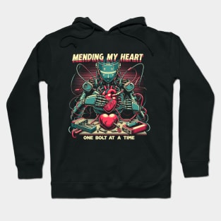 Mending my Heart, one bolt at a time Hoodie